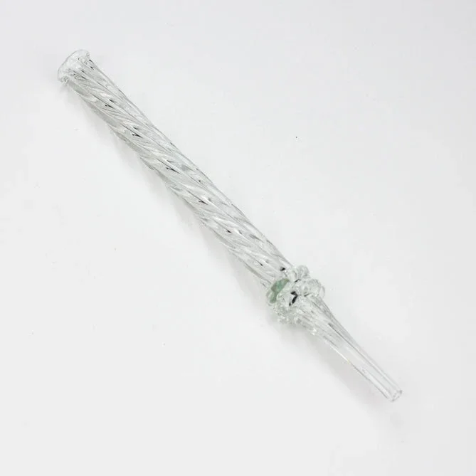 6" Glass Dab Straw
