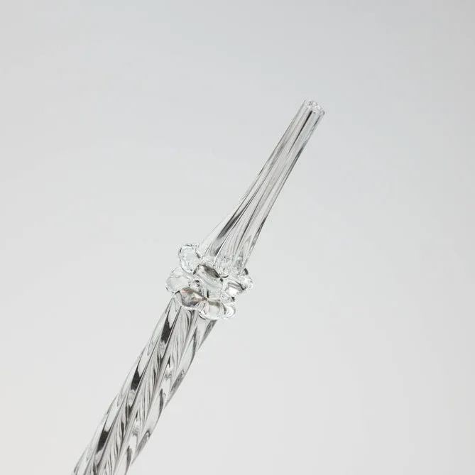 6" Glass Dab Straw - Image 2