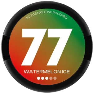 77 Watermelon Ice Nicotine Pouches – (5 Pack)