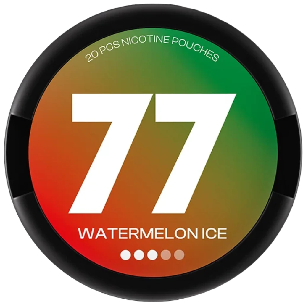77 Watermelon Ice Nicotine Pouches – (5 Pack)