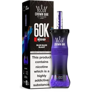 Al Fakher Crown Bar E Hose X 60K Puff Disposable