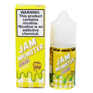 Banana - 24mg - Jam Monster Salts - 30mL