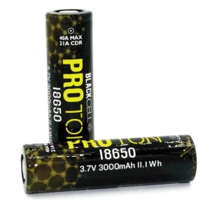 BLACKCELL Proton 18650 40A Battery (Bulk Discount Available)