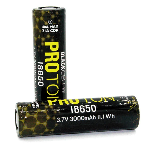 BLACKCELL Proton 18650 40A Battery (Bulk Discount Available)