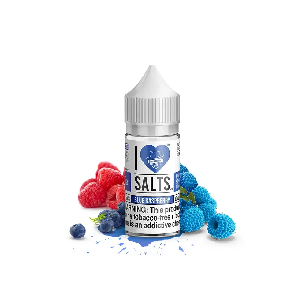 Blue Raspberry Salt by Mad Hatter EJuice 30ml