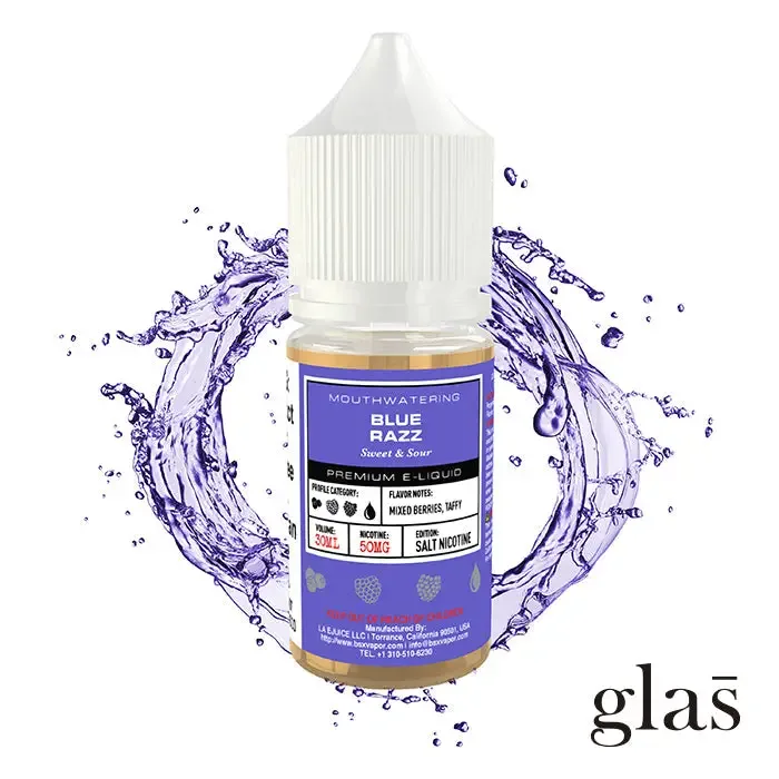 Blue Razz by Glas BSX Salts TFN 30mL