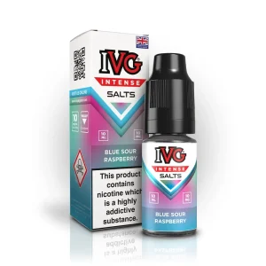 Blue Sour Raspberry Nic Salt by IVG Intense Salts