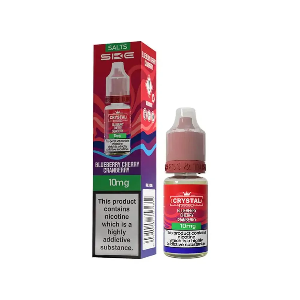 Blueberry Cherry Cranberry 10ml Original Salts V2 by SKE Crystal