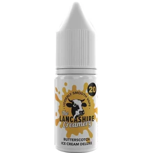 Butterscotch ice cream deluxe The Lancashire Creamery e-liquid 10ml