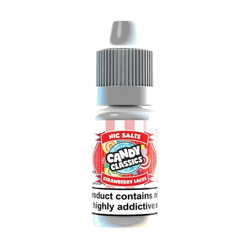 Candy Classics Nicotine Salt E Liquid Vape Juice 10ml – 10 Bottles | 10mg & 20mg Nic Salts