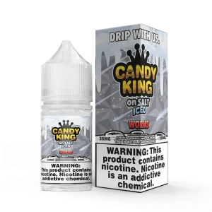 CANDY KING on SALT “ICED” – Worms – 30ML E-Liquid