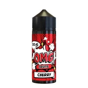 CHERRY 100ML E LIQUID OMG FRUITS PGVG 50/50