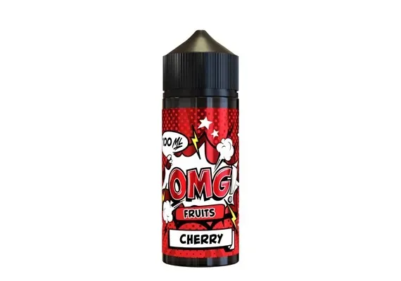 CHERRY 100ML E LIQUID OMG FRUITS PGVG 50/50