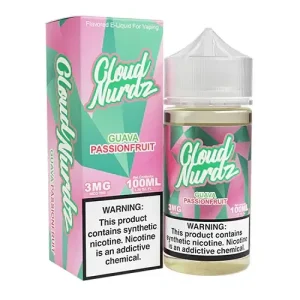 Cloud Nurdz Guava Passionfruit Vape e-Liquid 100mL