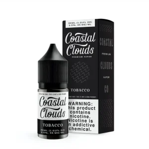 Coastal Clouds SALT – Tobacco – 30ML E-Liquid