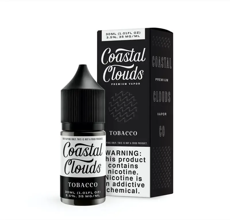 Coastal Clouds SALT – Tobacco – 30ML E-Liquid