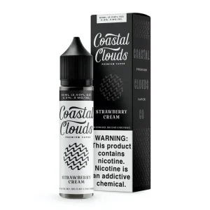Coastal Clouds – Strawberry Cream – 60ML E-Liquid