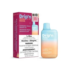 Drip'n 5000 - Raspberry Peach Mango | Vape Cloud Canada