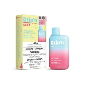 Drip'n 5000 - Strawberry Kiwi Banana Ice | Vape Cloud Canada