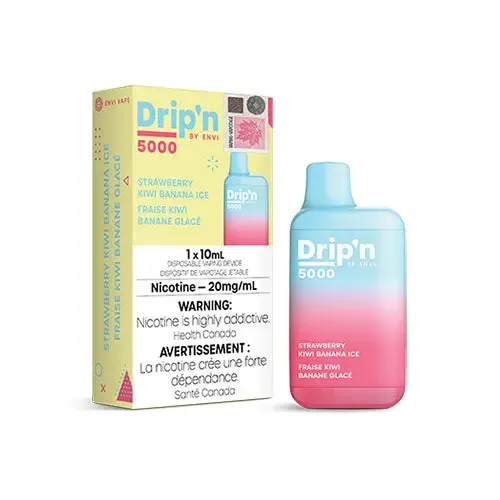 Drip'n 5000 - Strawberry Kiwi Banana Ice | Vape Cloud Canada