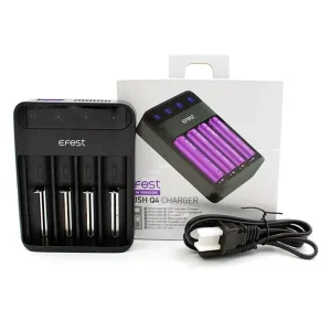 Efest Lush Q4 4 Bay Fast Battery Charger