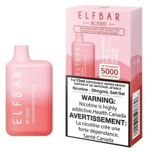 ELF BAR BC5000 Disposable Strawberry Dream 5000 Puffs 650mAh