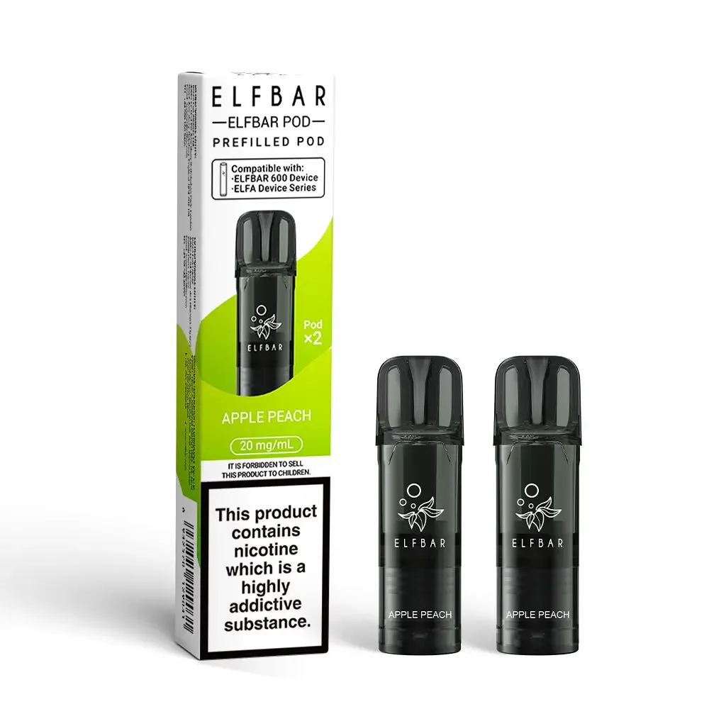 Elfbar 600 Prefilled Replacement Pods – 2PK