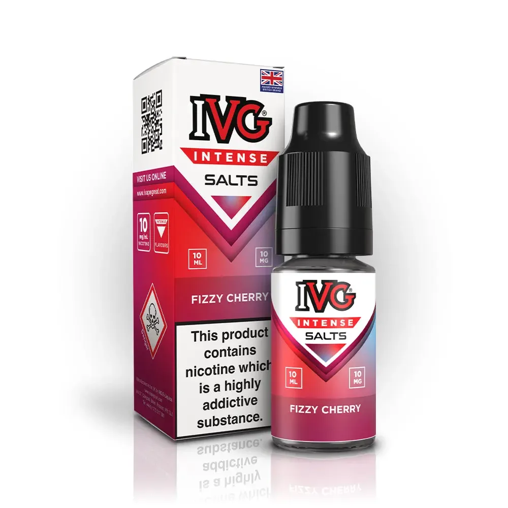 Fizzy Cherry Nic Salt by IVG Intense Salts