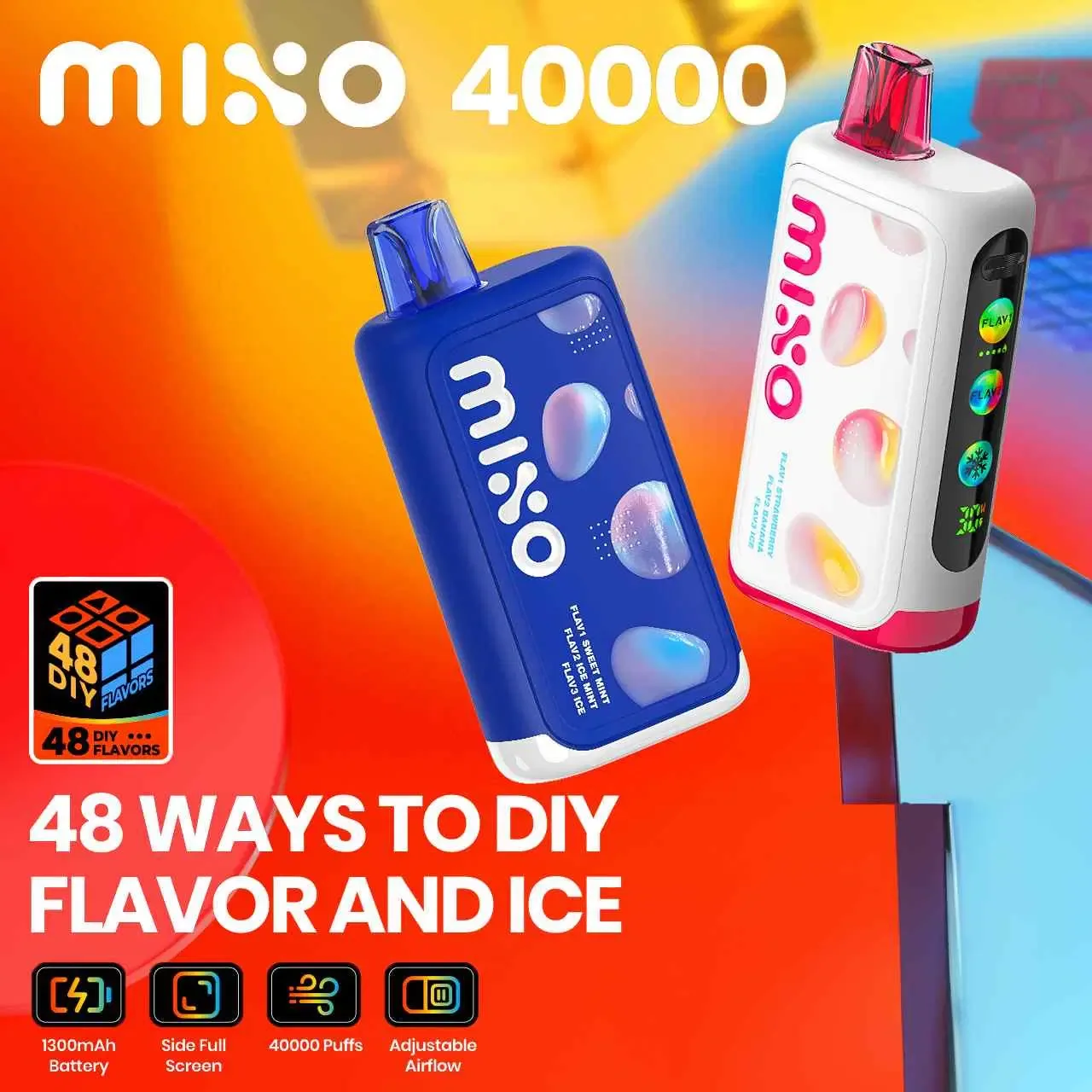 FreeMax MIXO 40,000 Puff Disposable Vape