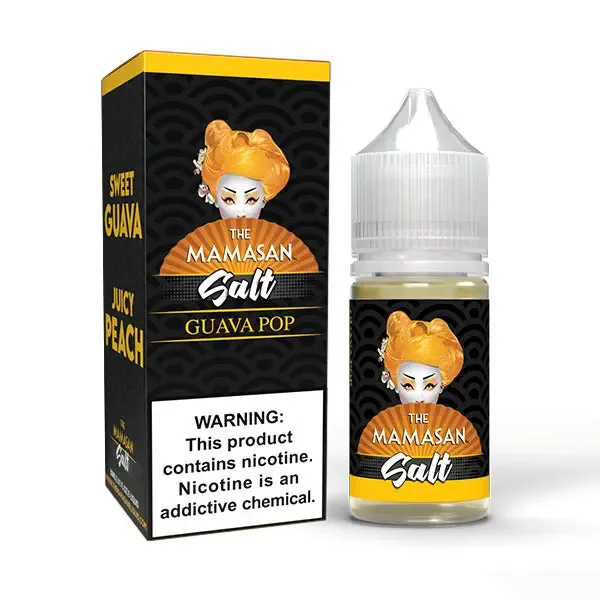 Guava Pop (Guava Peach) by The Mamasan Salt Series | 30ml