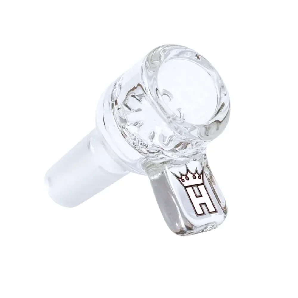 Hoss Glass - 14mm Screen Bowl w/ Coloured Rectangular Tab - Image 2