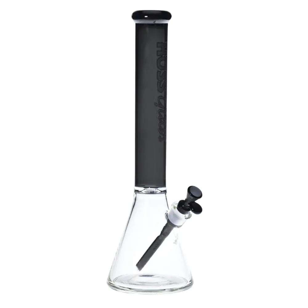 Hoss Glass - 18" 7mm Thick Beaker w/ Coloured Top - Image 2