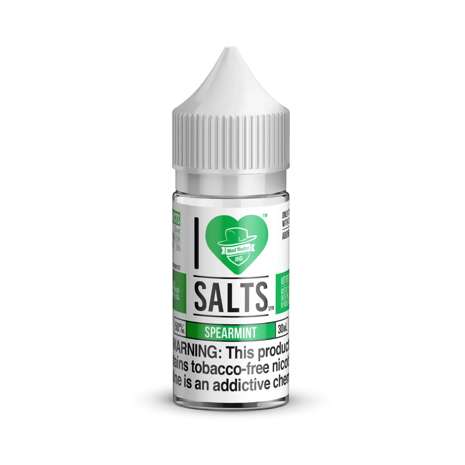 I Love Salts – Spearmint – 30ML E-Liquid