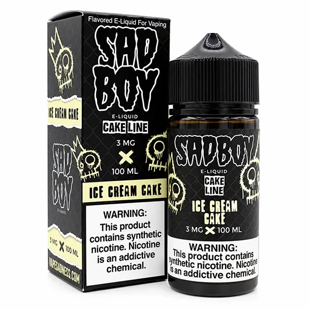 Ice Cream Cake - 3mg - Sad Boy - 100mL