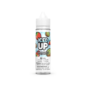 Iced Up Freebase - Strawberry Kiwi Ice (60mL) | Vape Cloud Canada