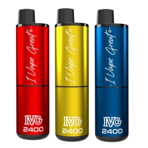IVG 2400 Pre-filled Vape Pod Puff Bar Device Kit