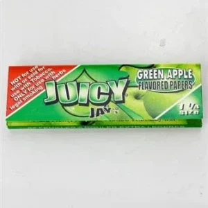 Juicy Jay's 1 1/4 Green Apple Flavoured Papers