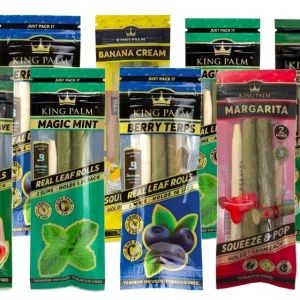 King Palm Mini Rolls Flavored - 2 Pack / 2 PC per Pack