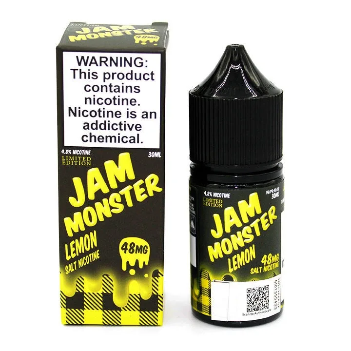 Lemon - 24mg - Jam Monster Salts - 30mL