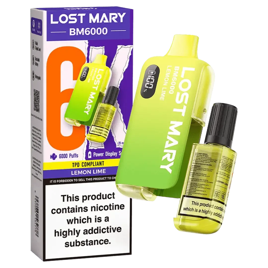 Lost Mary BM6000 Puff Pre-filled Pod VAPE Kit