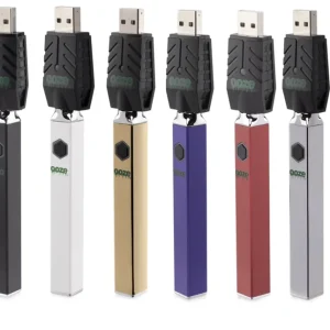 Ooze Quad 510 Thread 500mAh Square Vape Pen Battery + USB Charger
