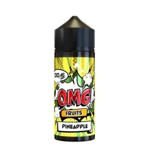 PINEAPPLE 100ML E LIQUID OMG FRUITS PGVG 50/50