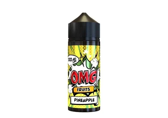 PINEAPPLE 100ML E LIQUID OMG FRUITS PGVG 50/50