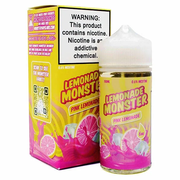 Pink Lemonade - Lemonade Monster - 100mL - 6mg
