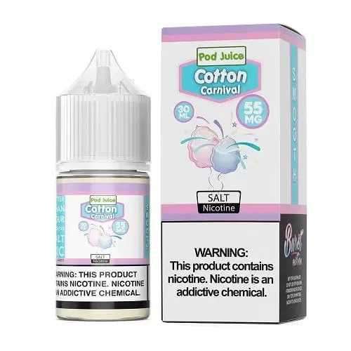 Pod Juice Cotton Clouds Salt e-Liquid 30mL