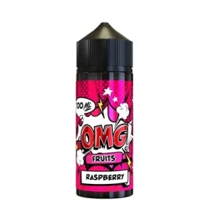 RASPBERRY 100ML E LIQUID OMG FRUITS PGVG 50/50