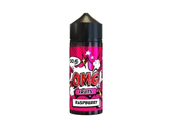 RASPBERRY 100ML E LIQUID OMG FRUITS PGVG 50/50