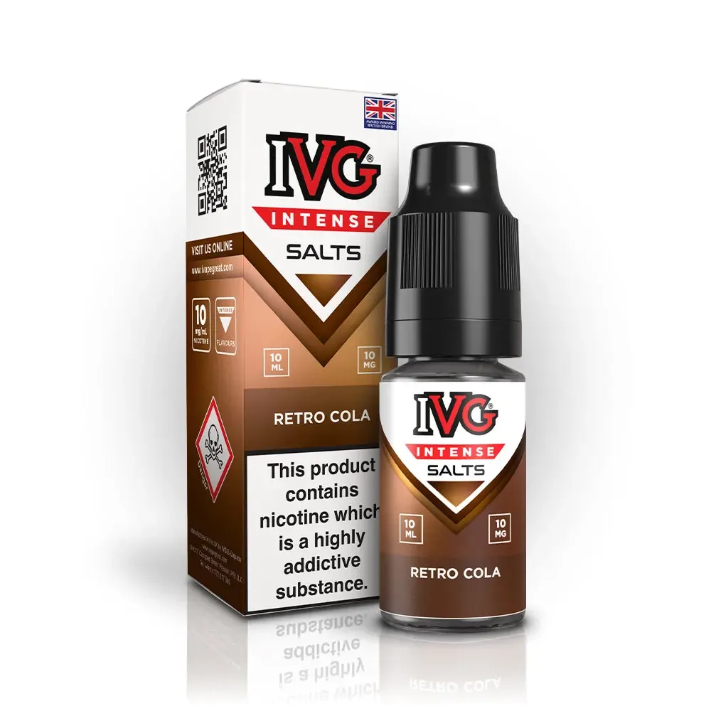 Retro Cola Nic Salt by IVG Intense Salts