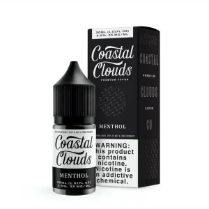 Saltwater Menthol by Coastal Clouds Salt Series – 30ML E-Liquid