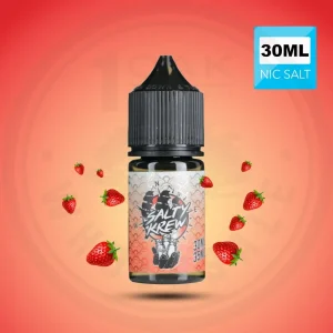 SALTY KREW SALT E-LIQUID - STRAWBERRY SEA SALT 30ML